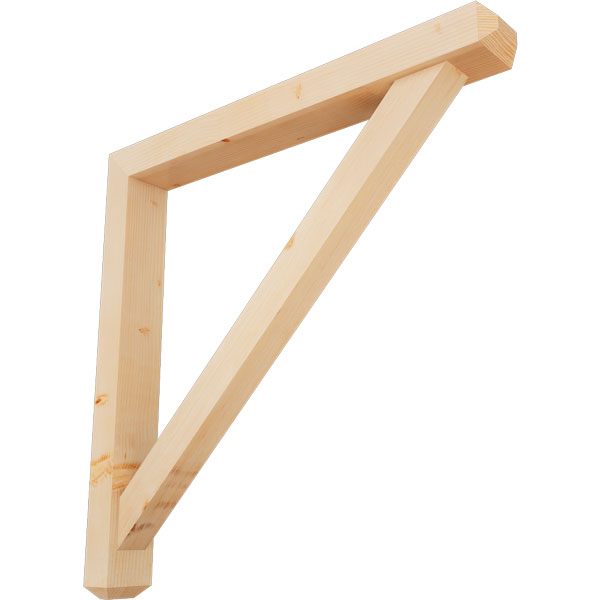 Ekena Millwork BKT0604X46X46TRA04SDF
