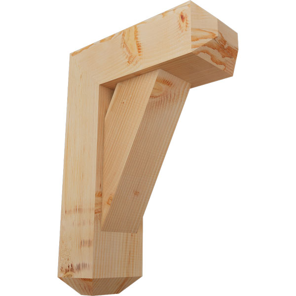 Ekena Millwork BKT0806X20X28TRA04SDF