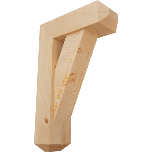 Ekena Millwork BKT0806X22X34TRA04SDF