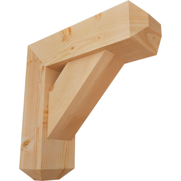 Ekena Millwork BKT0806X24X24TRA04SDF