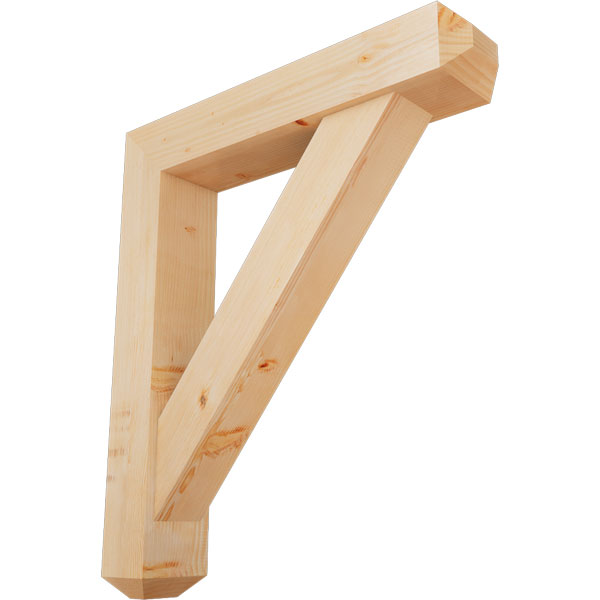 Ekena Millwork BKT0806X38X44TRA04SDF