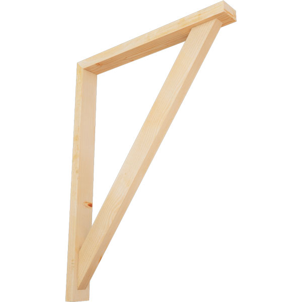 Ekena Millwork BKT0402X36X48TRA05RDF