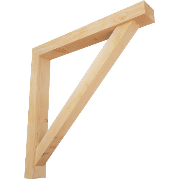 Ekena Millwork BKT0604X48X48TRA05RDF
