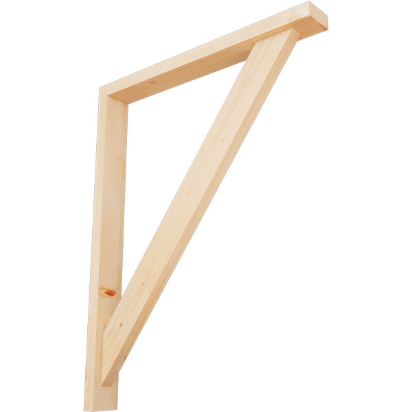 Ekena Millwork BKT0402X30X38TRA05SDF