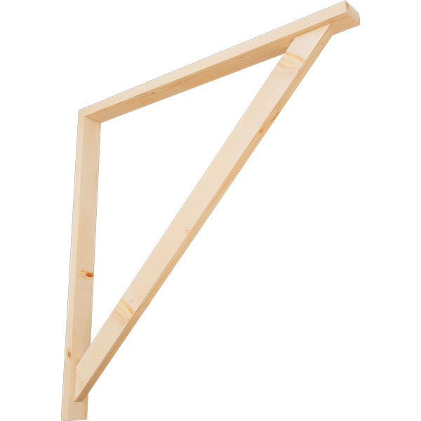 Ekena Millwork BKT0402X48X48TRA05SDF