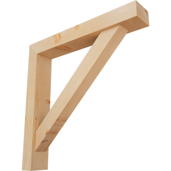 Ekena Millwork BKT0604X34X34TRA05SDF