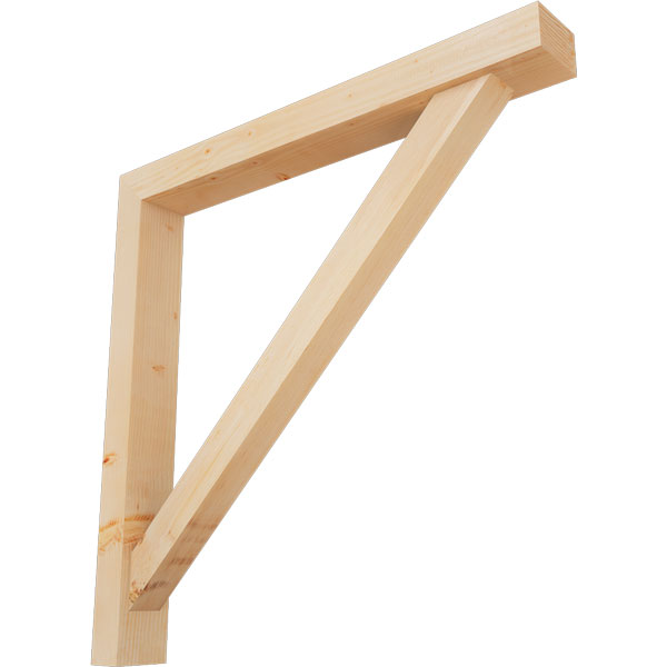 Ekena Millwork BKT0604X46X46TRA05SDF