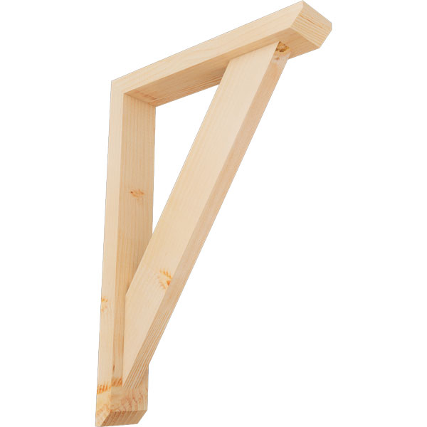 Ekena Millwork BKT0402X18X26TRA06SDF