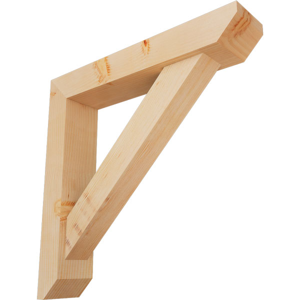 Ekena Millwork BKT0604X28X28TRA06SDF