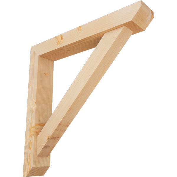 Ekena Millwork BKT0604X34X34TRA06SDF