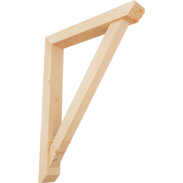 Ekena Millwork BKT0604X36X48TRA06SDF