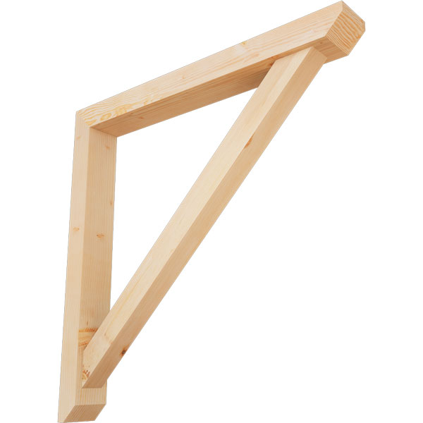 Ekena Millwork BKT0604X46X46TRA06SDF