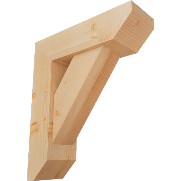 Ekena Millwork BKT0806X24X28TRA06SDF