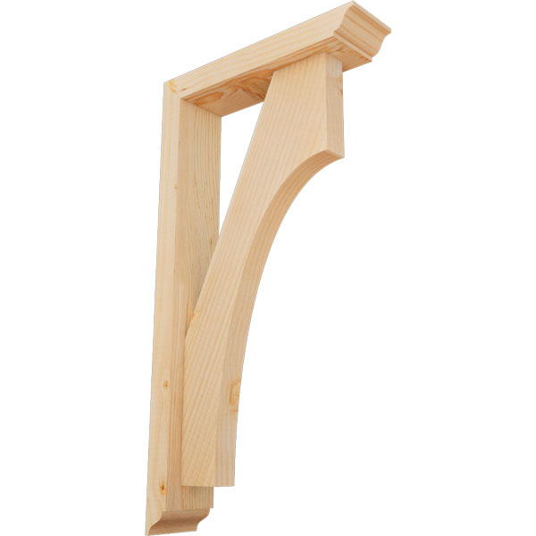 Ekena Millwork BKT0402X14X26WTL01SDF