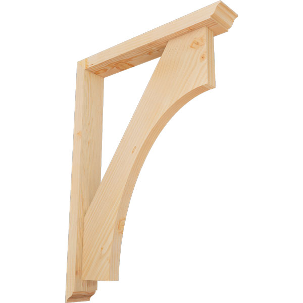 Ekena Millwork BKT0402X22X30WTL01SDF