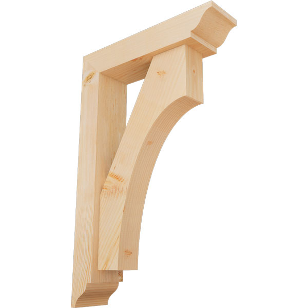 Ekena Millwork BKT0604X22X34WTL01SDF