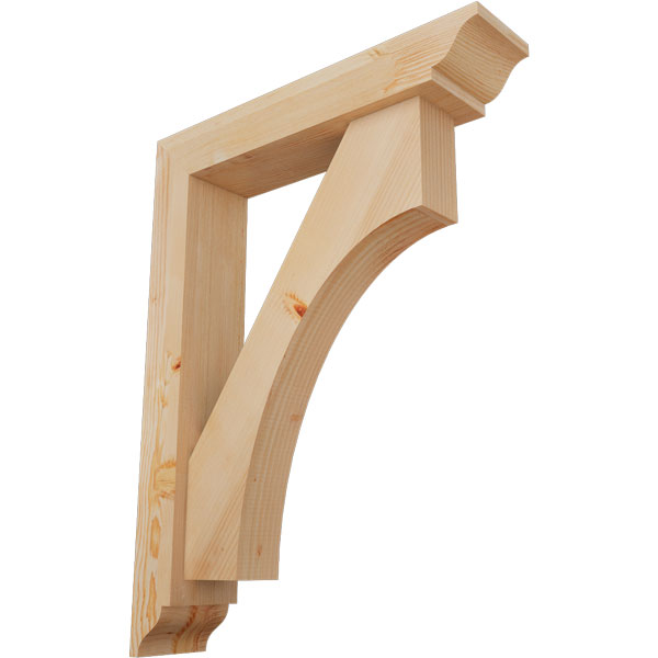 Ekena Millwork BKT0604X26X34WTL01SDF