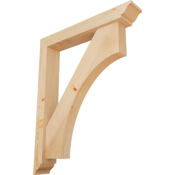 Ekena Millwork BKT0604X34X42WTL01SDF