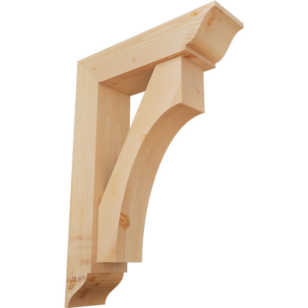 Ekena Millwork BKT0806X28X40WTL01SDF