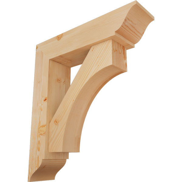 Ekena Millwork BKT0806X30X34WTL01SDF