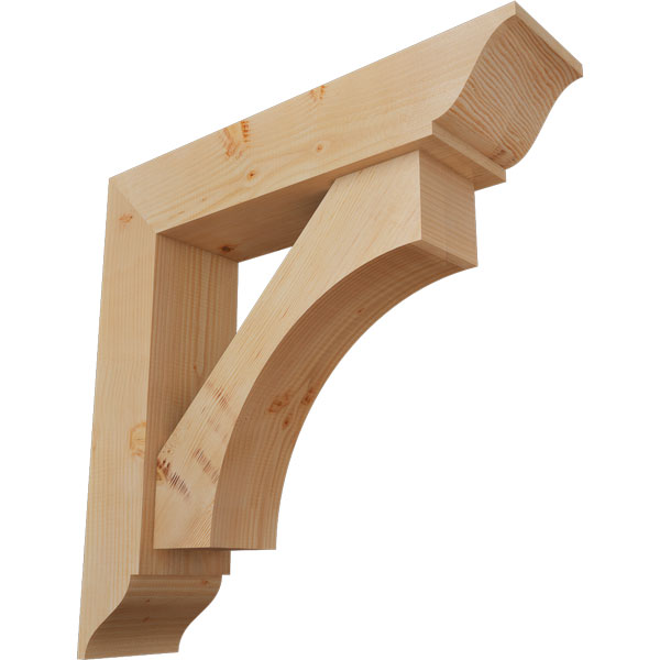 Ekena Millwork BKT0806X32X32WTL01SDF