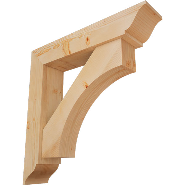 Ekena Millwork BKT0806X36X36WTL01SDF