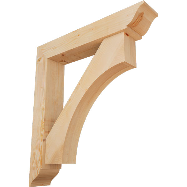 Ekena Millwork BKT0806X40X44WTL01SDF