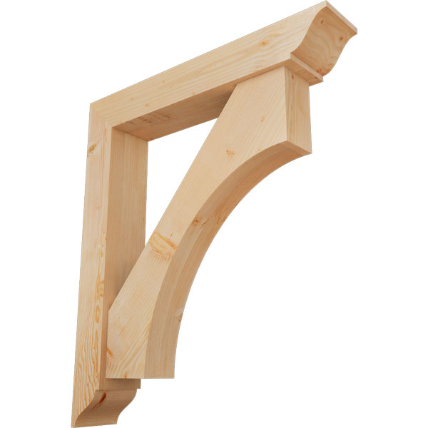 Ekena Millwork BKT0806X42X48WTL01SDF