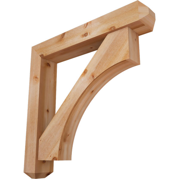 Ekena Millwork BKT0806X48X48WTL04RWR
