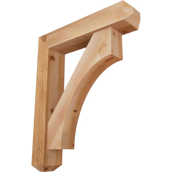 Ekena Millwork BKT0806X36X44WTL04SWR