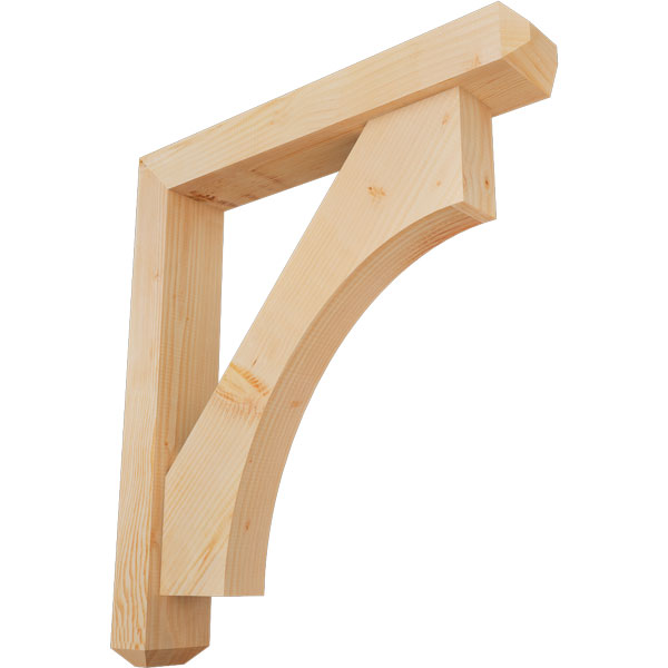 Ekena Millwork BKT0604X32X36WTL04SDF