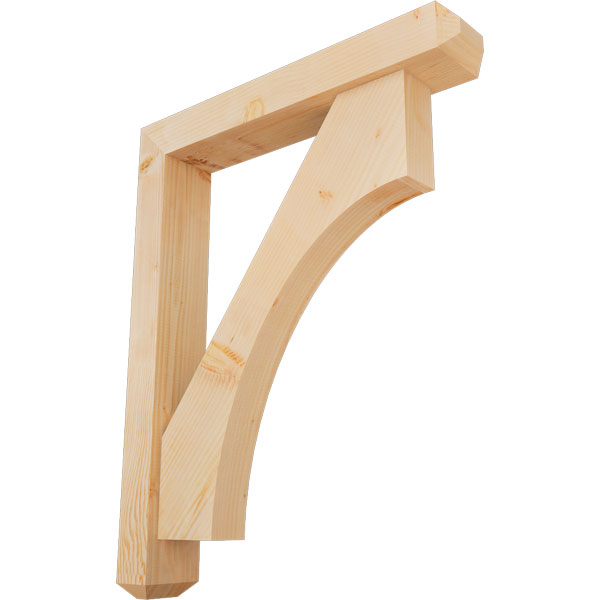 Ekena Millwork BKT0604X32X40WTL04SDF