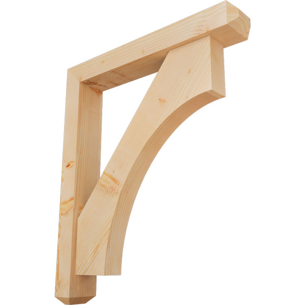 Ekena Millwork BKT0604X34X40WTL04SDF