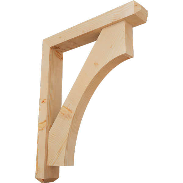 Ekena Millwork BKT0604X34X42WTL04SDF