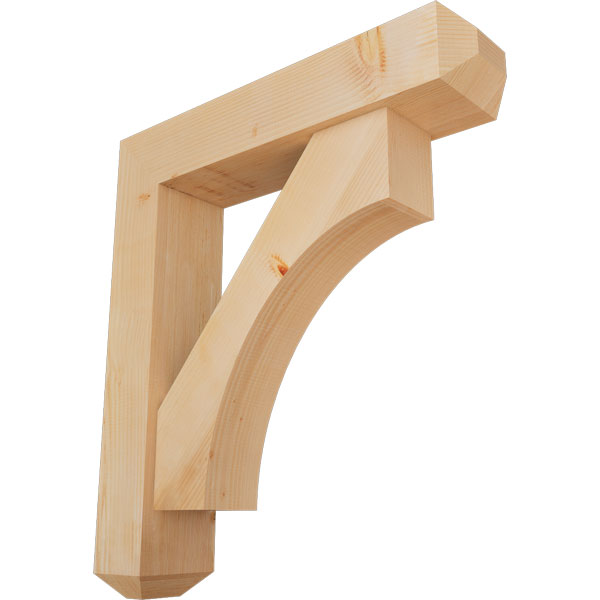 Ekena Millwork BKT0806X34X38WTL04SDF