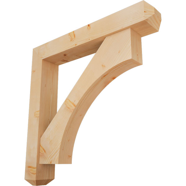 Ekena Millwork BKT0806X46X46WTL04SDF