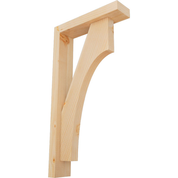 Ekena Millwork BKT0402X14X26WTL05SDF