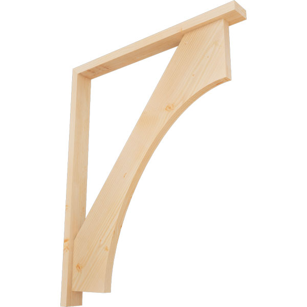 Ekena Millwork BKT0402X36X44WTL05SDF