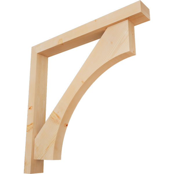 Ekena Millwork BKT0604X46X46WTL05SDF