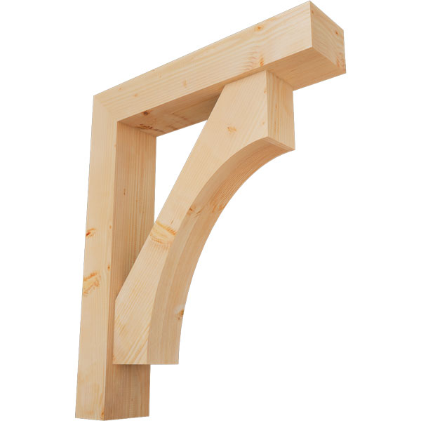 Ekena Millwork BKT0806X36X44WTL05SDF