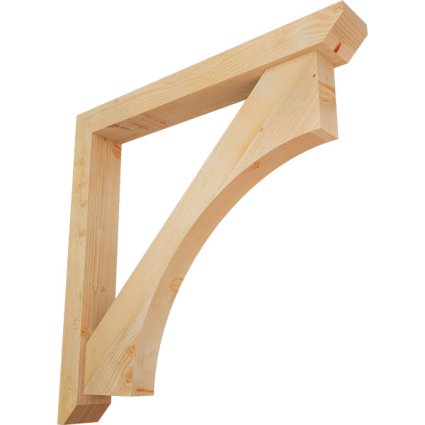 Ekena Millwork BKT0604X46X46WTL06RDF