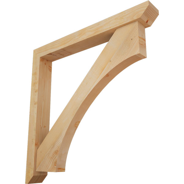 Ekena Millwork BKT0604X48X48WTL06RDF