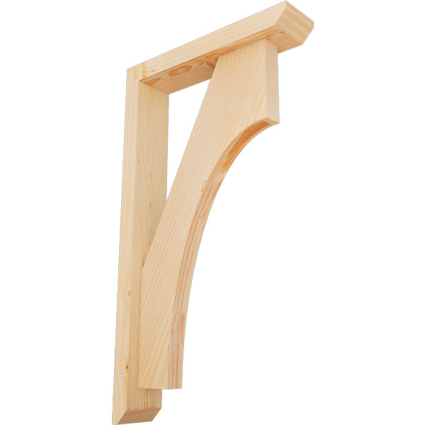 Ekena Millwork BKT0402X16X28WTL06SDF