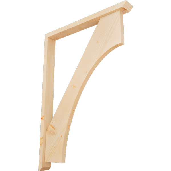 Ekena Millwork BKT0402X32X44WTL06SDF
