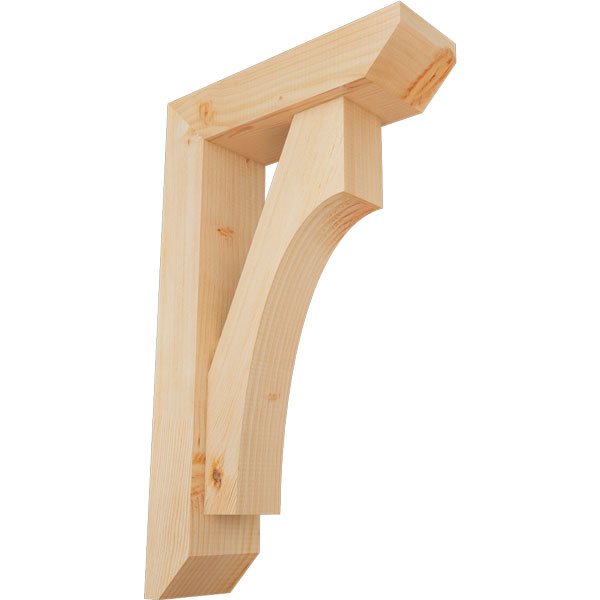 Ekena Millwork BKT0604X18X30WTL06SDF