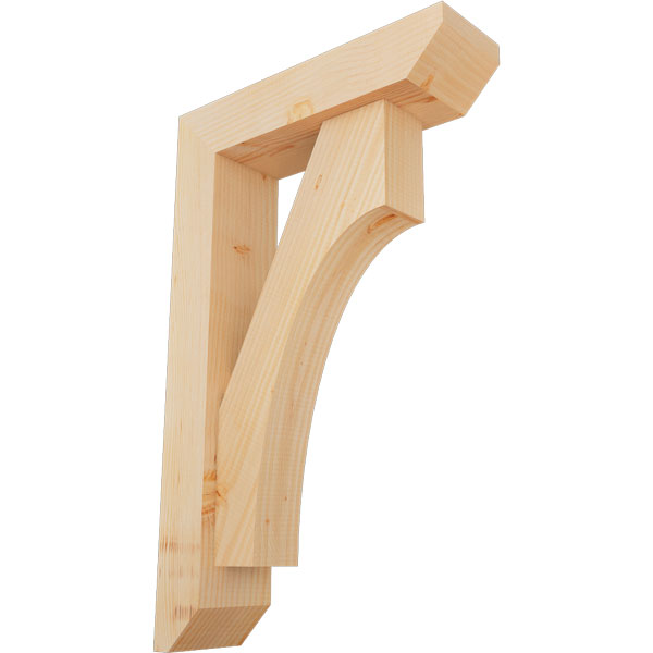 Ekena Millwork BKT0604X20X32WTL06SDF