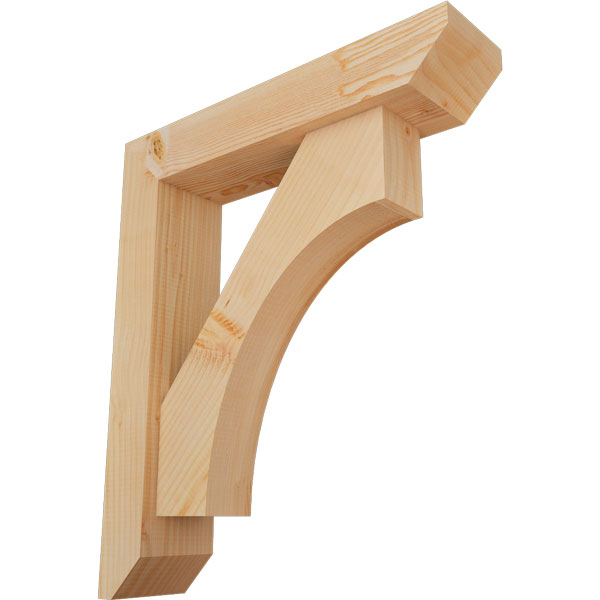 Ekena Millwork BKT0604X24X28WTL06SDF