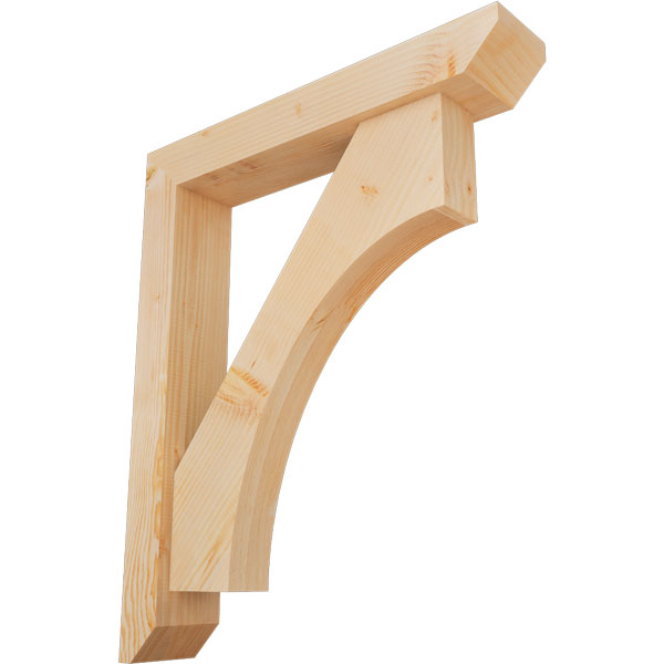 Ekena Millwork BKT0604X30X36WTL06SDF