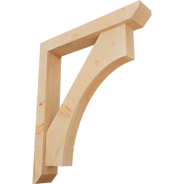 Ekena Millwork BKT0604X34X40WTL06SDF