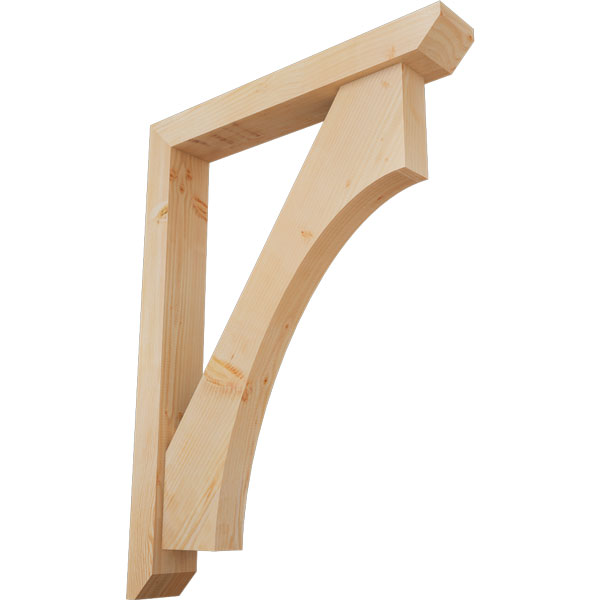Ekena Millwork BKT0604X36X48WTL06SDF
